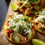 Shredded Chicken Tostadas Recipe: Quick & Irresistibly Fresh! 9 Shredded Chicken Tostadas Recipe First Image