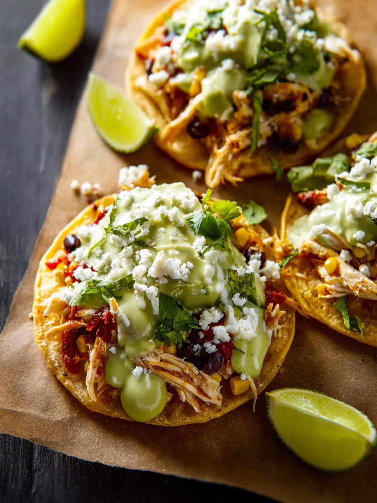 Shredded Chicken Tostadas Recipe: Quick & Irresistibly Fresh! 5 Shredded Chicken Tostadas Recipe First Image