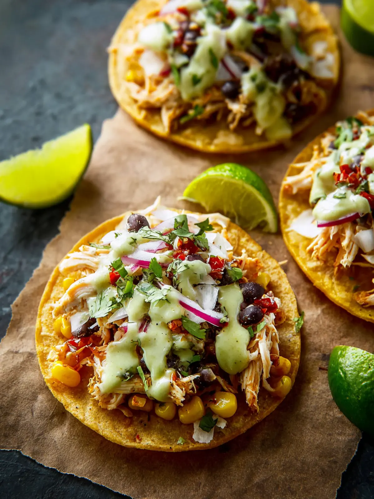 Shredded Chicken Tostadas Recipe: Quick & Irresistibly Fresh! 8