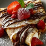 Easy Chocolate Crepes: Savor This Simple Recipe Today! First Image