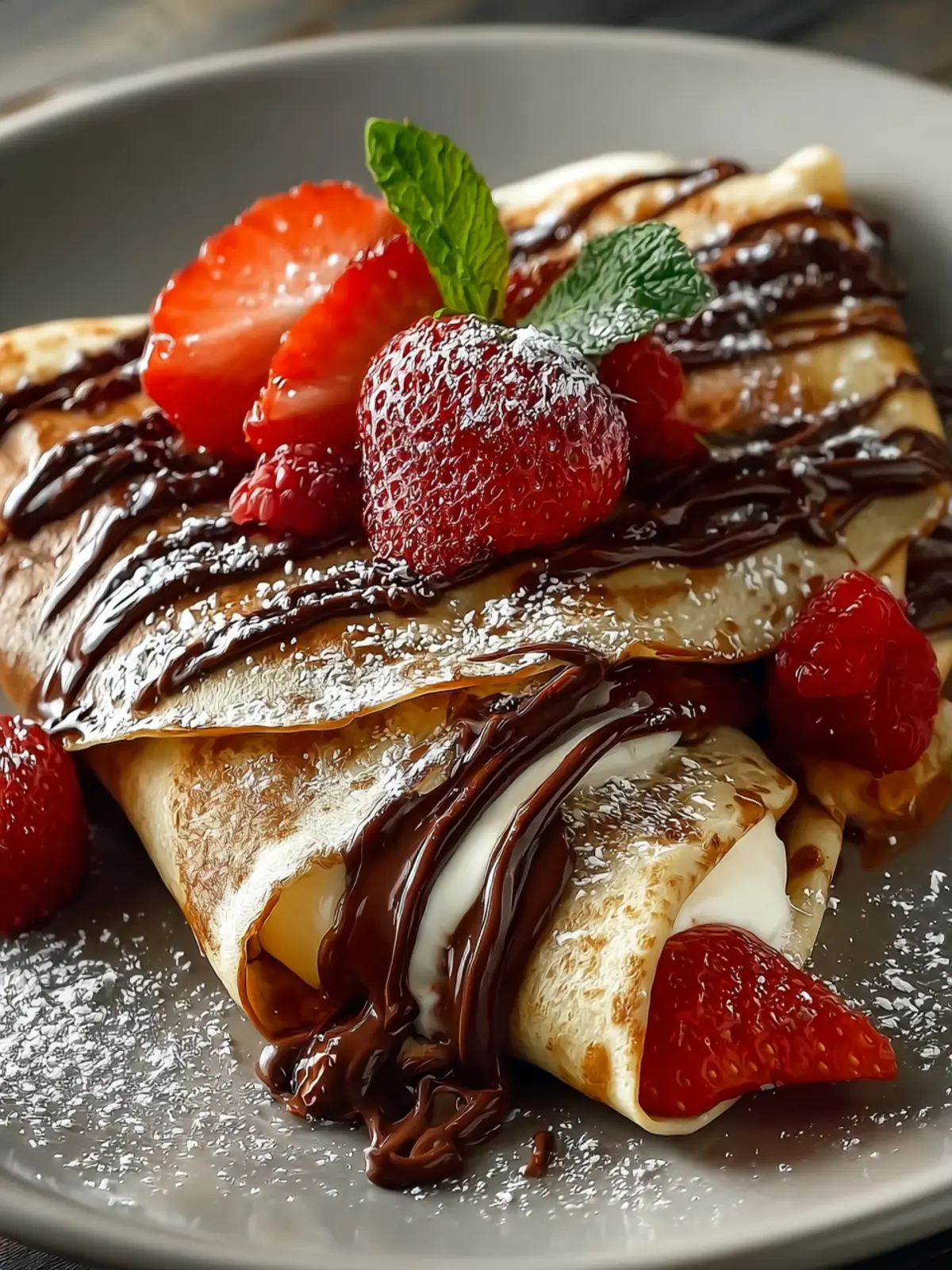 Easy Chocolate Crepes: Savor This Simple Recipe Today! First Image