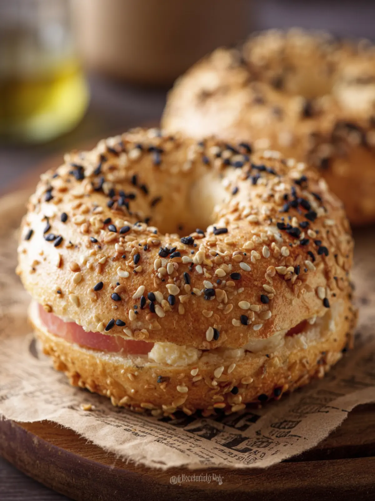 Air Fryer Two Ingredient Bagels No Yeast Second Image r0o7rf
