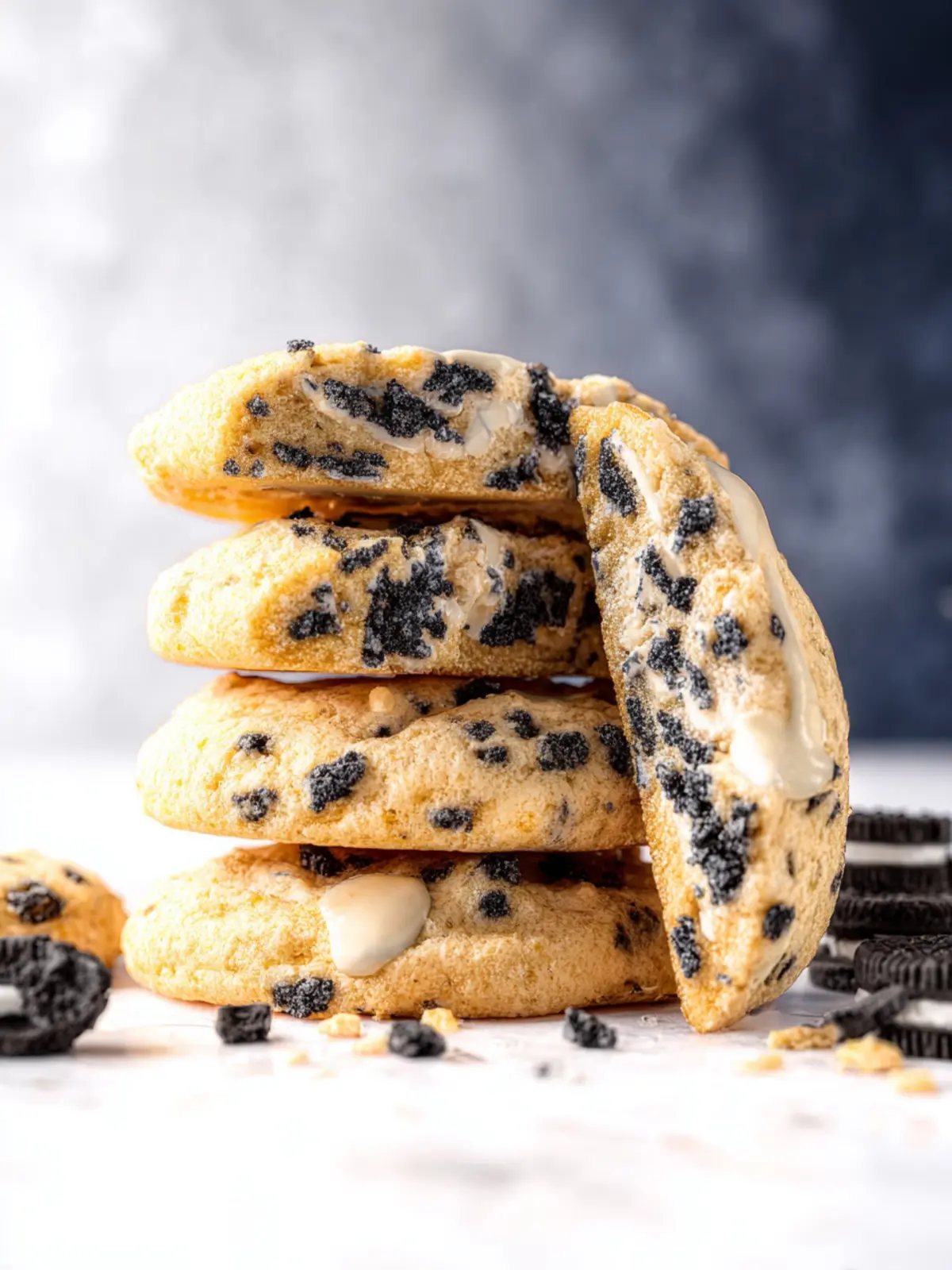 Bakery Style Cookies and Cream Cookies Second Image r2qjno