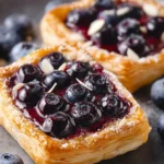 Blueberry Puff Pastry Tarts First Image