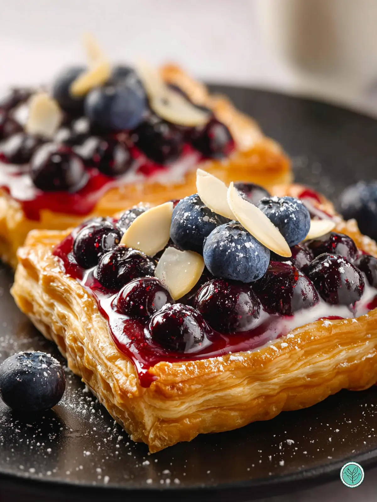 Blueberry Puff Pastry Tarts Third Image volf6m