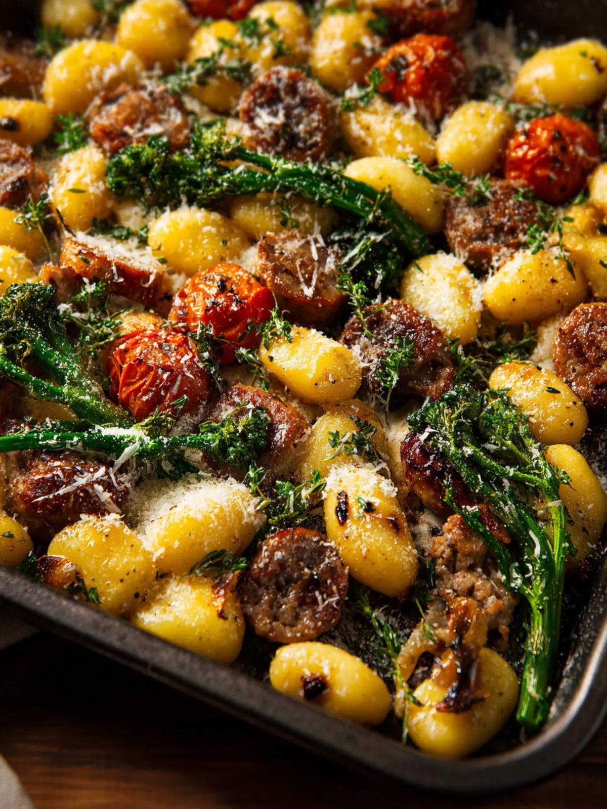 Busy Day Sheet Pan Gnocchi and Sausage Third Image wpdatf