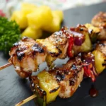 Gluten-Free Grilled Chicken Skewers: Juicy Sweet & Sour Delight 9 Gluten-Free Grilled Sweet and Sour Chicken Skewers First Image