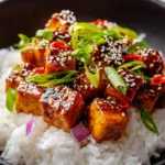 Irresistible Honey Garlic Tofu: Quick & Delicious Bliss! 9 Irresistible Honey Garlic Tofu Recipe - Quick & Delicious First Image