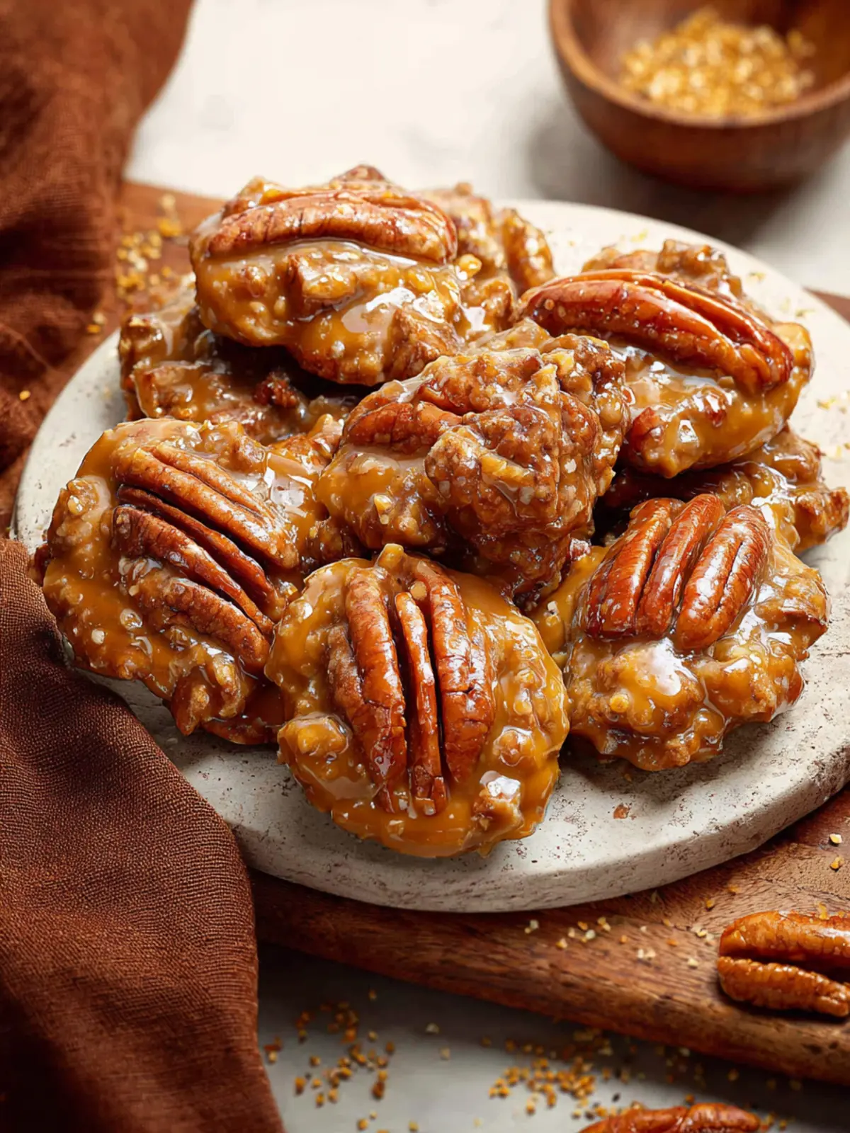 Pecan Pralines (vintage recipe) First Image
