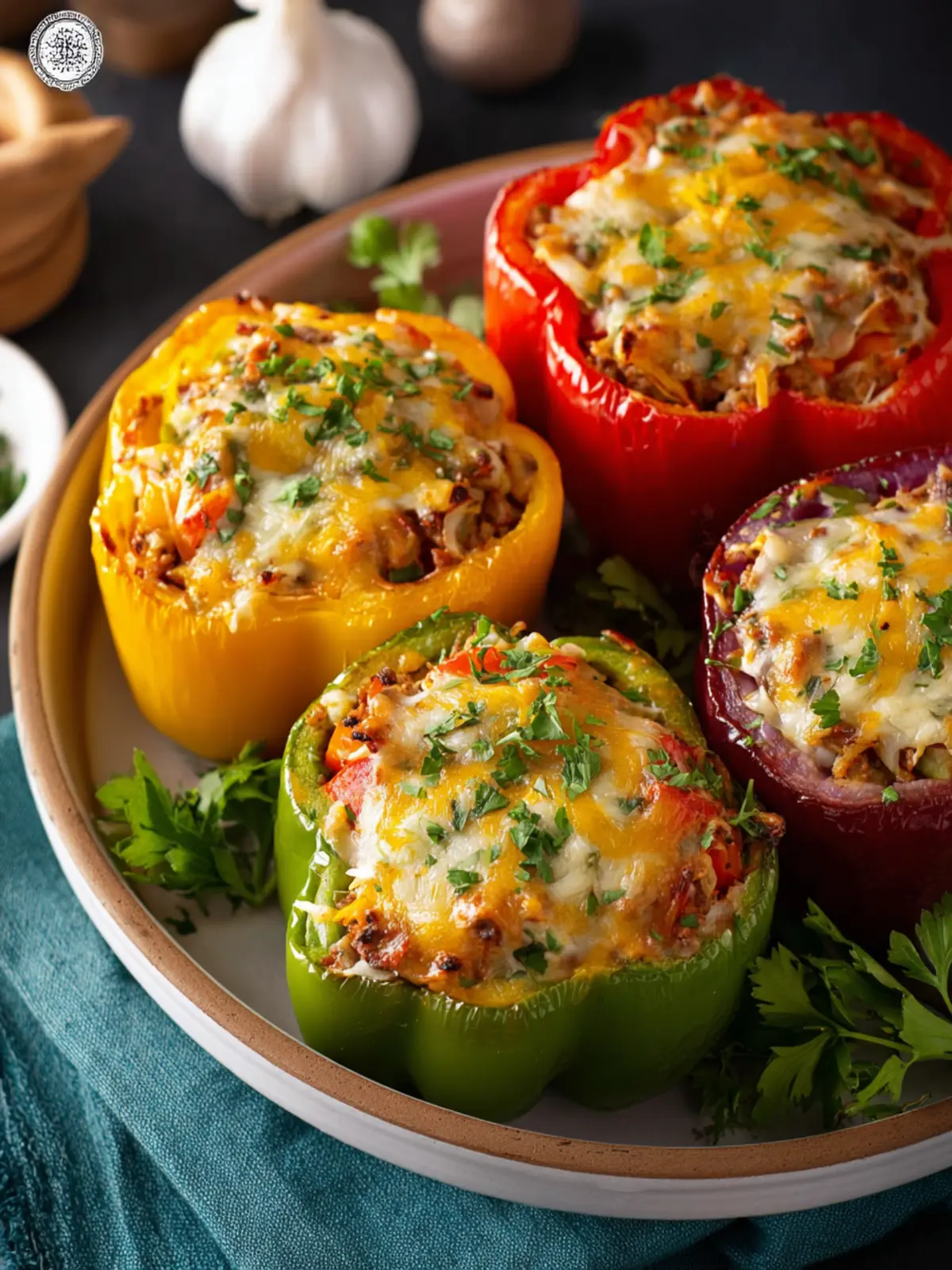 Stuffed Bell Peppers: The Ultimate Easy Weeknight Delight 5 Stuffed Bell Peppers First Image