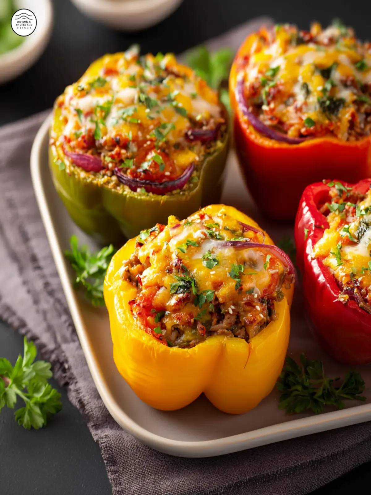 Stuffed Bell Peppers: The Ultimate Easy Weeknight Delight 8 Stuffed Bell Peppers Fourth Image gdhhrm