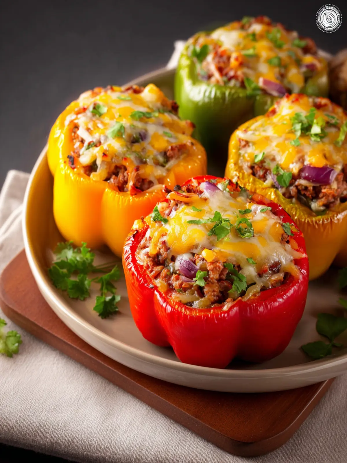 Stuffed Bell Peppers: The Ultimate Easy Weeknight Delight 6 Stuffed Bell Peppers Second Image szumhd