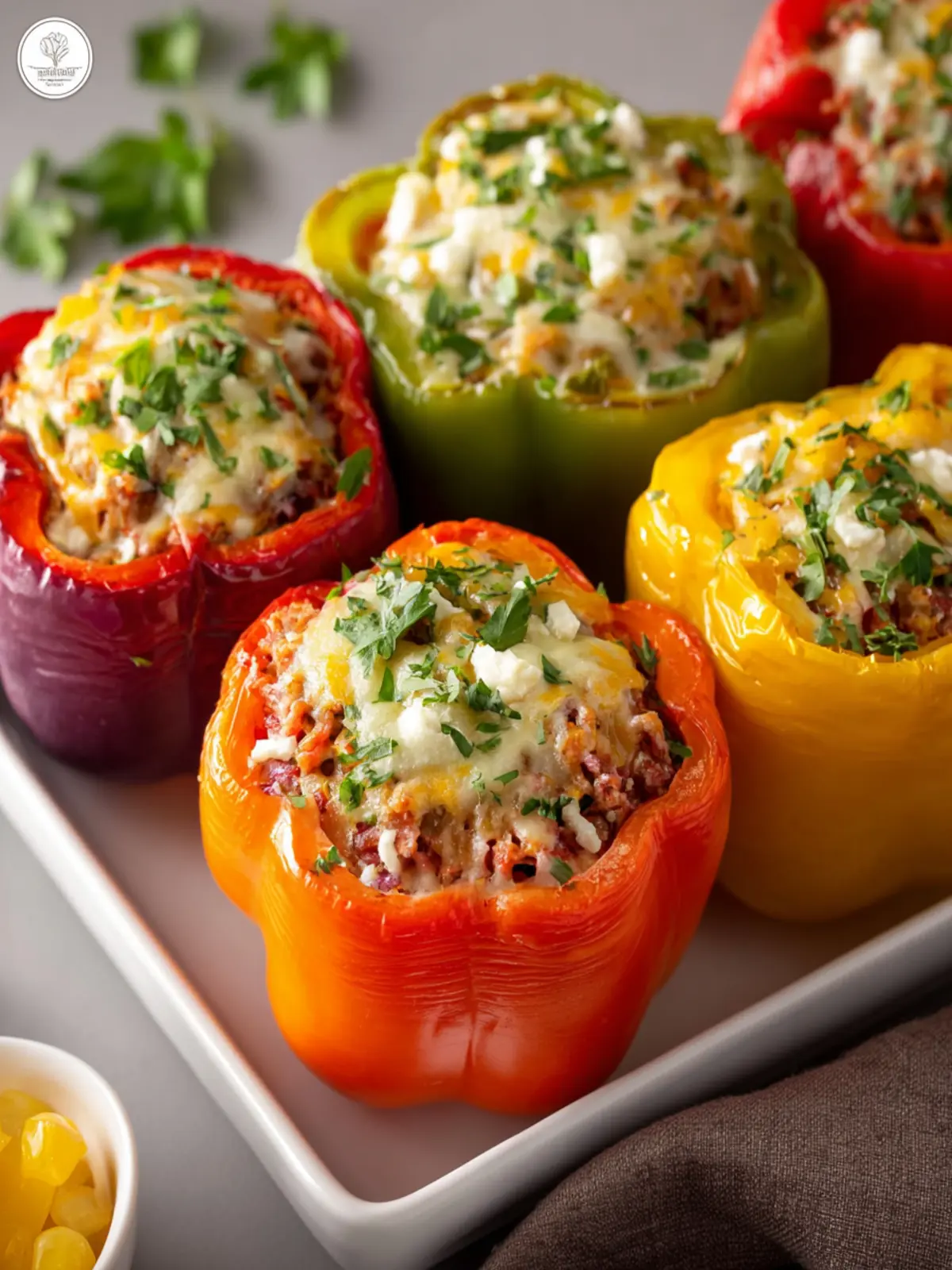 Stuffed Bell Peppers: The Ultimate Easy Weeknight Delight 7 Stuffed Bell Peppers Third Image vv4atb