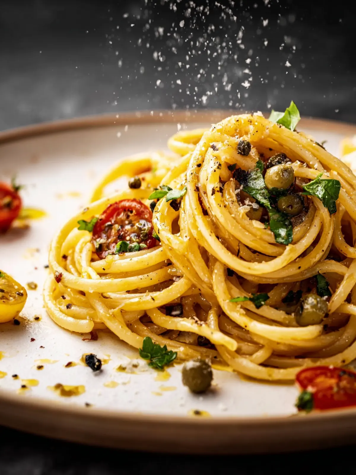 15 Minute Easy Olive Oil Pasta First Image