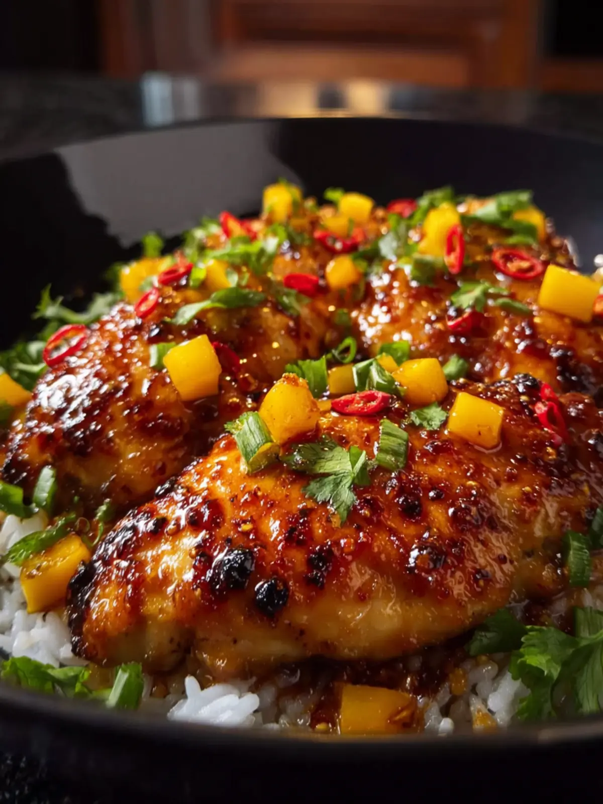 Asian Mango Glazed Chicken: A Sweet and Savory Story Worth Sharing First Image