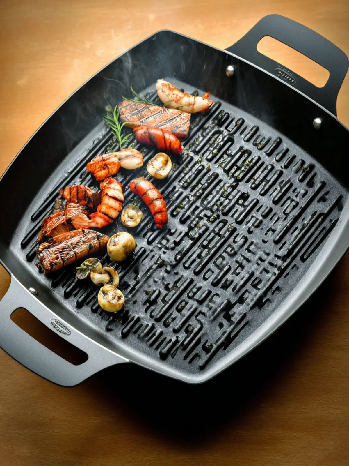 BBQ Grilling Pan Third Image wmhuab