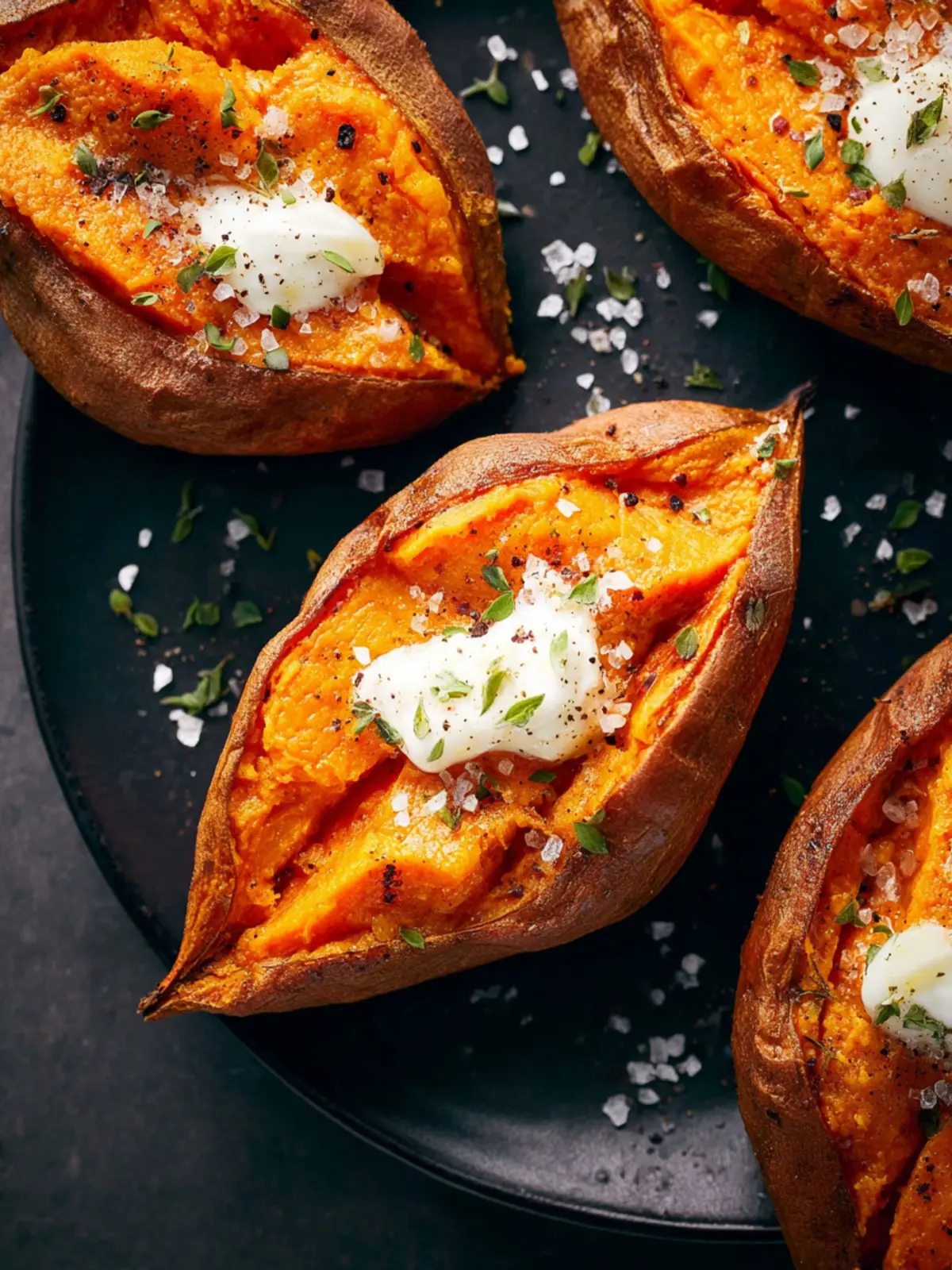 Baked Sweet Potatoes First Image
