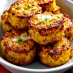 Cheesy Baked Cauliflower Tots First Image
