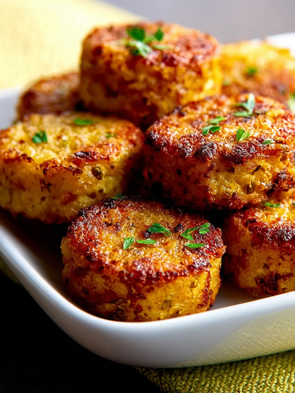 Cheesy Baked Cauliflower Tots Fourth Image fjjnuq