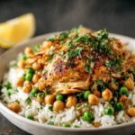 Chicken Peas And Rice Recipe First Image