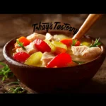 Chicken and Vegetable Soup Recipe First Image