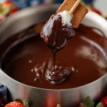 Chocolate Fondue Recipe First Image