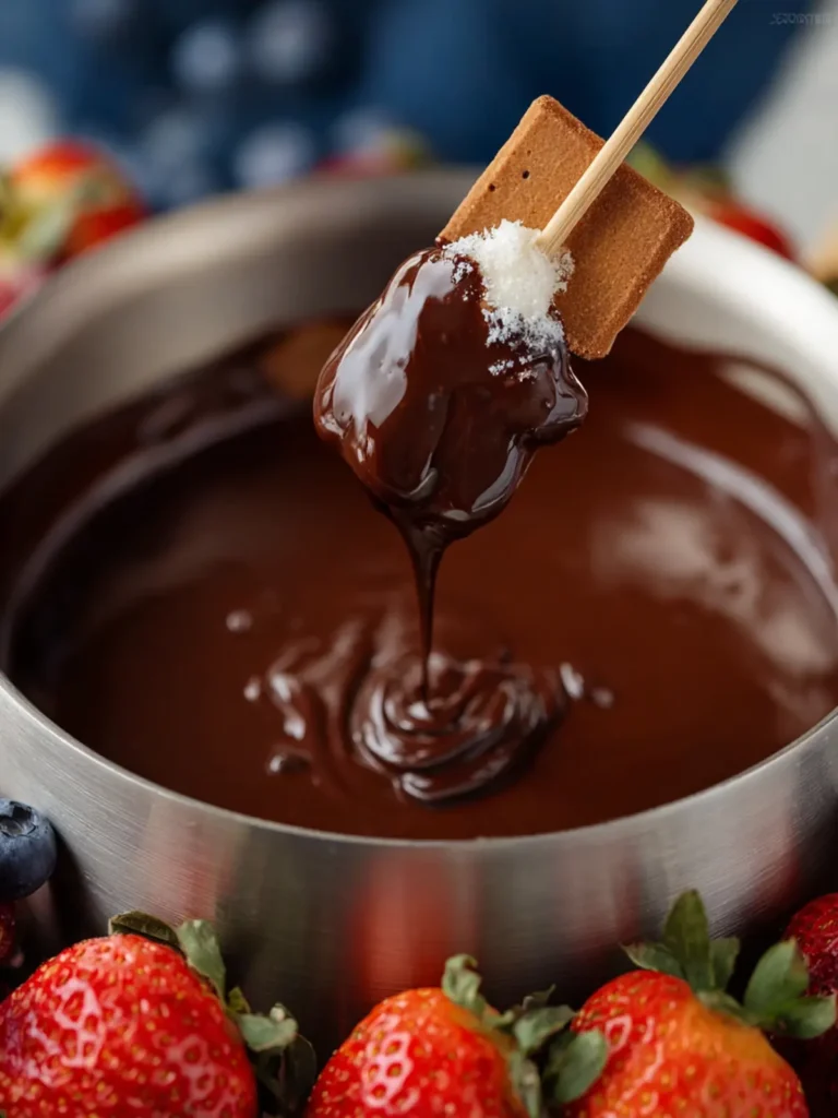 Chocolate Fondue Recipe First Image