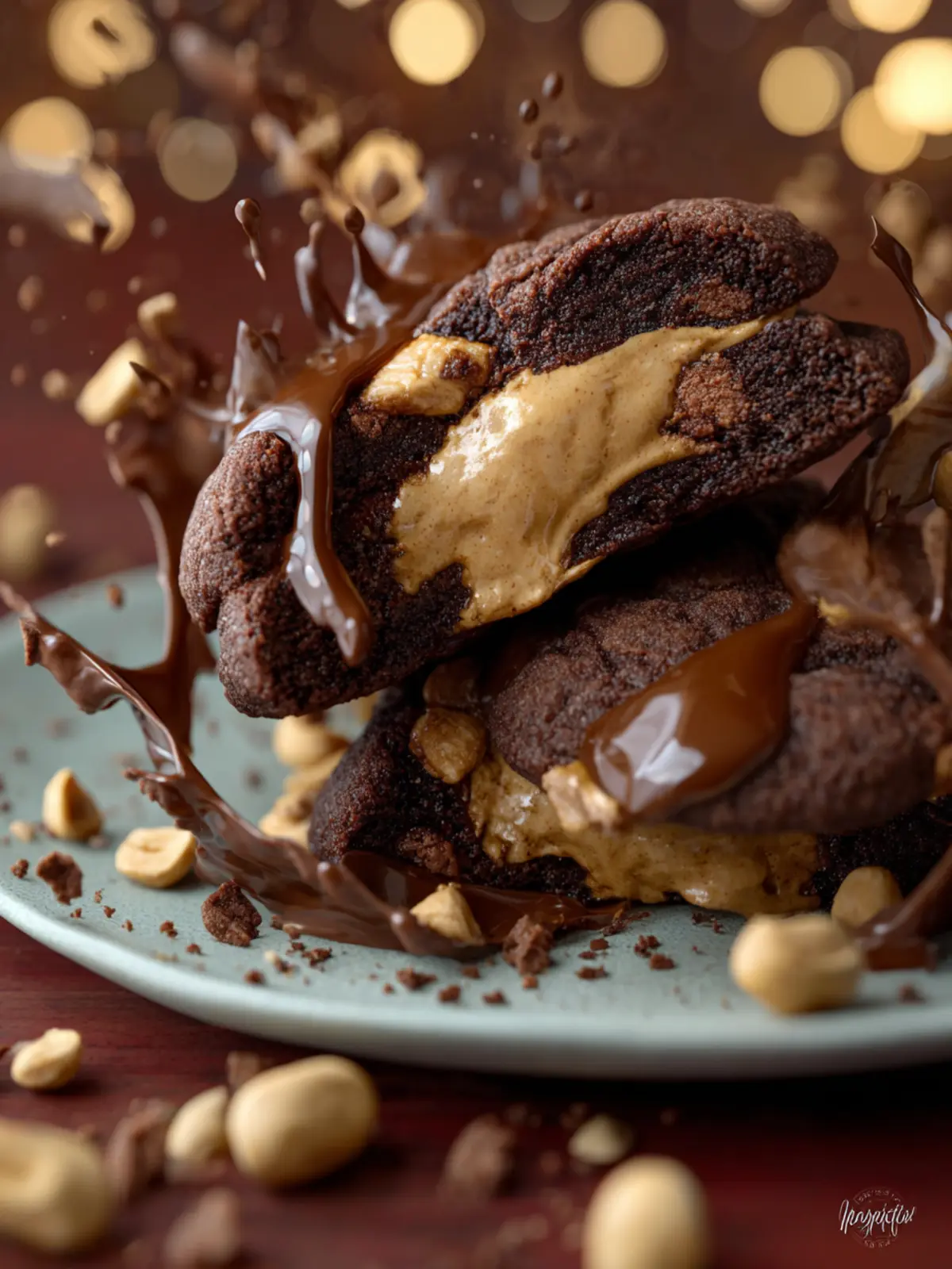 Chocolate Peanut Butter Munchies Second Image t6m6s6