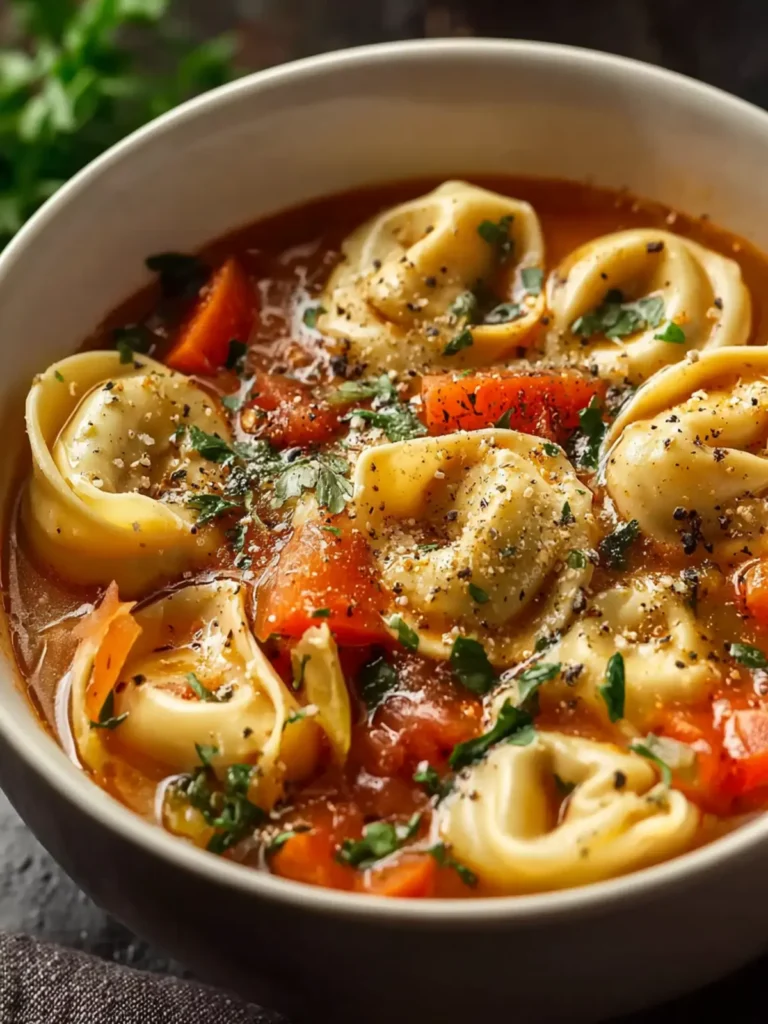 Easy Crockpot Tortellini Soup: An Incredible Ultimate Recipe That Will Impress First Image