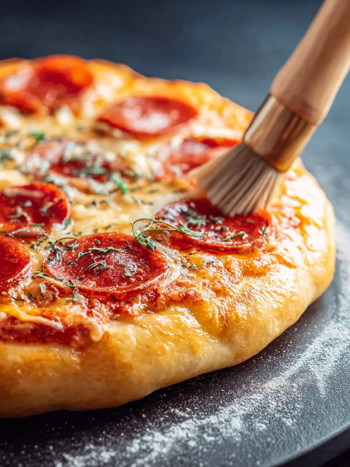 Easy Homemade Pizza Dough Third Image cnkrnt