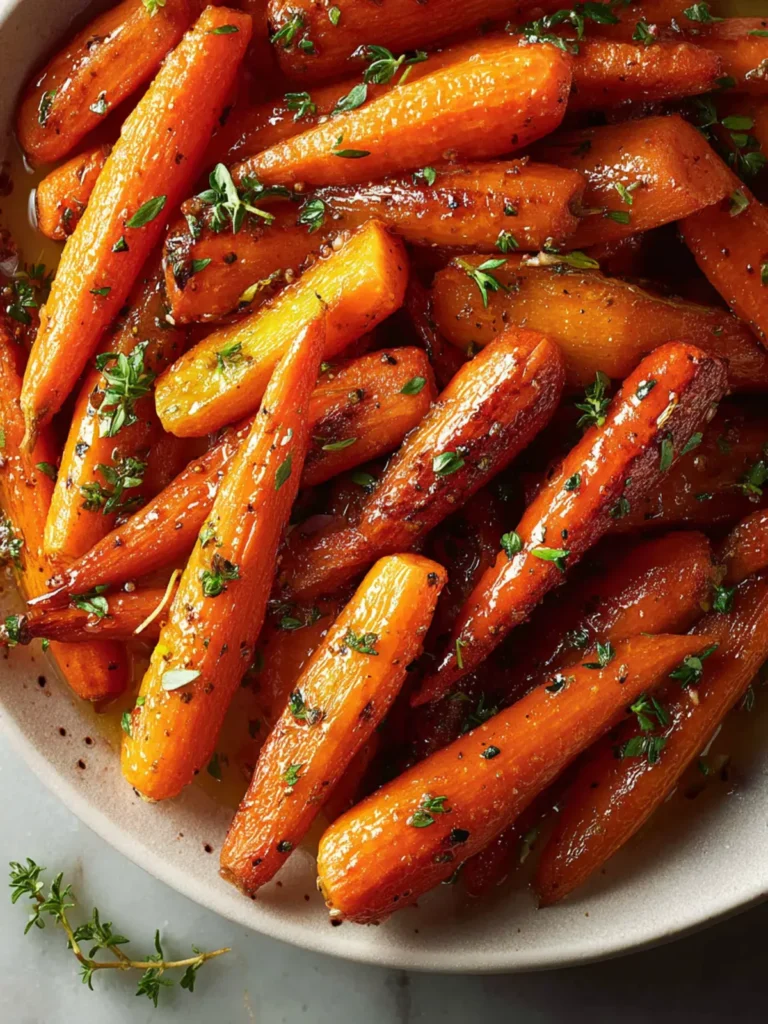 Honey Thyme Carrots First Image