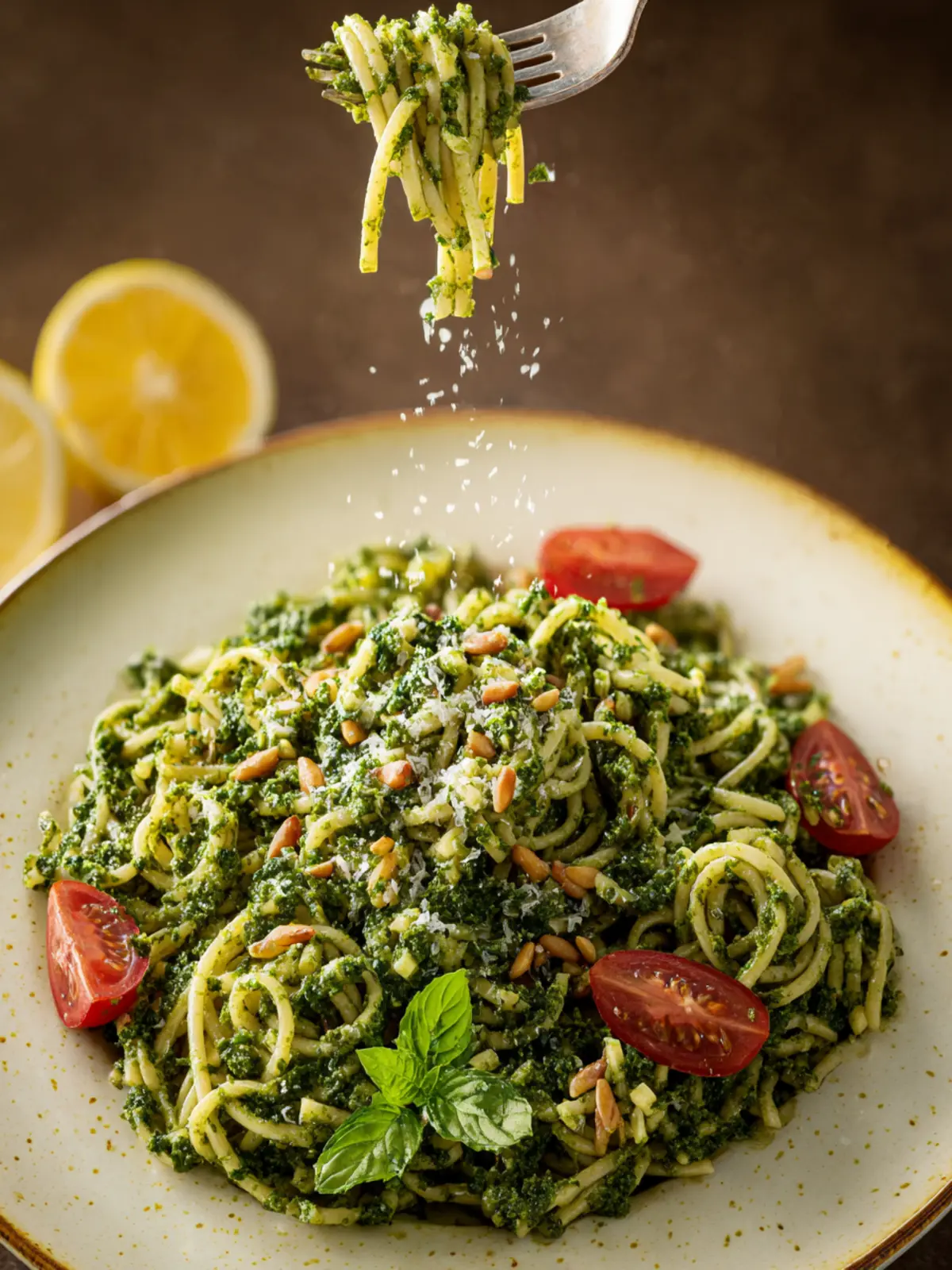 Kale Pesto Pasta First Image