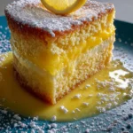 Lemon Custard Cake First Image