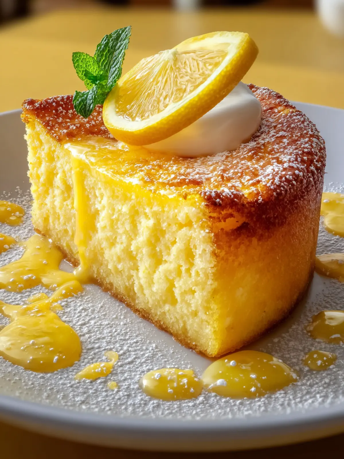 Lemon Custard Cake Third Image kitg3i