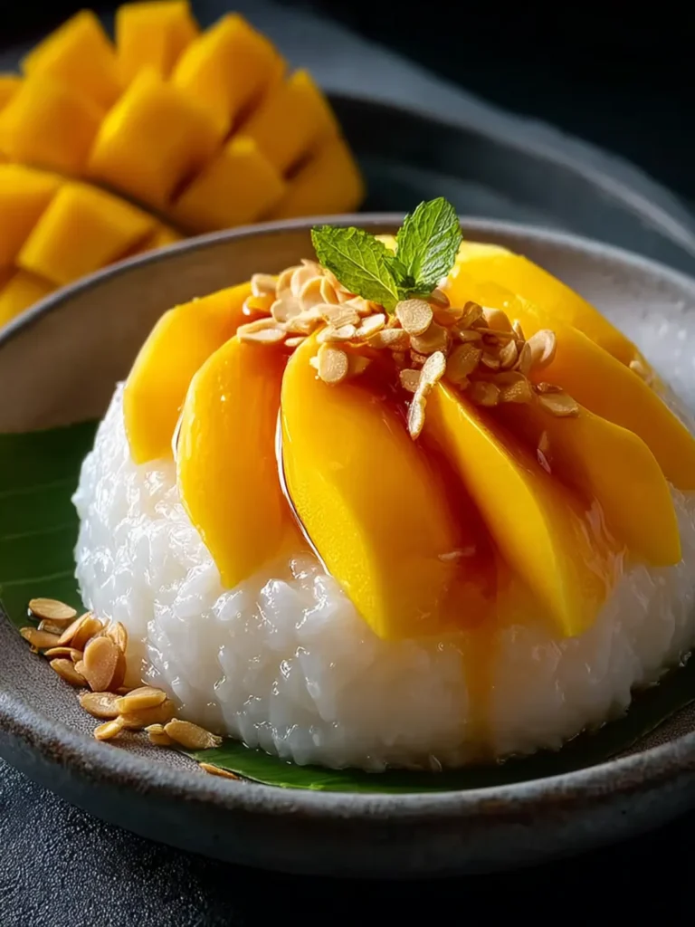Mango Sticky Rice: An Amazing Ultimate Recipe for 5-Star Flavor First Image