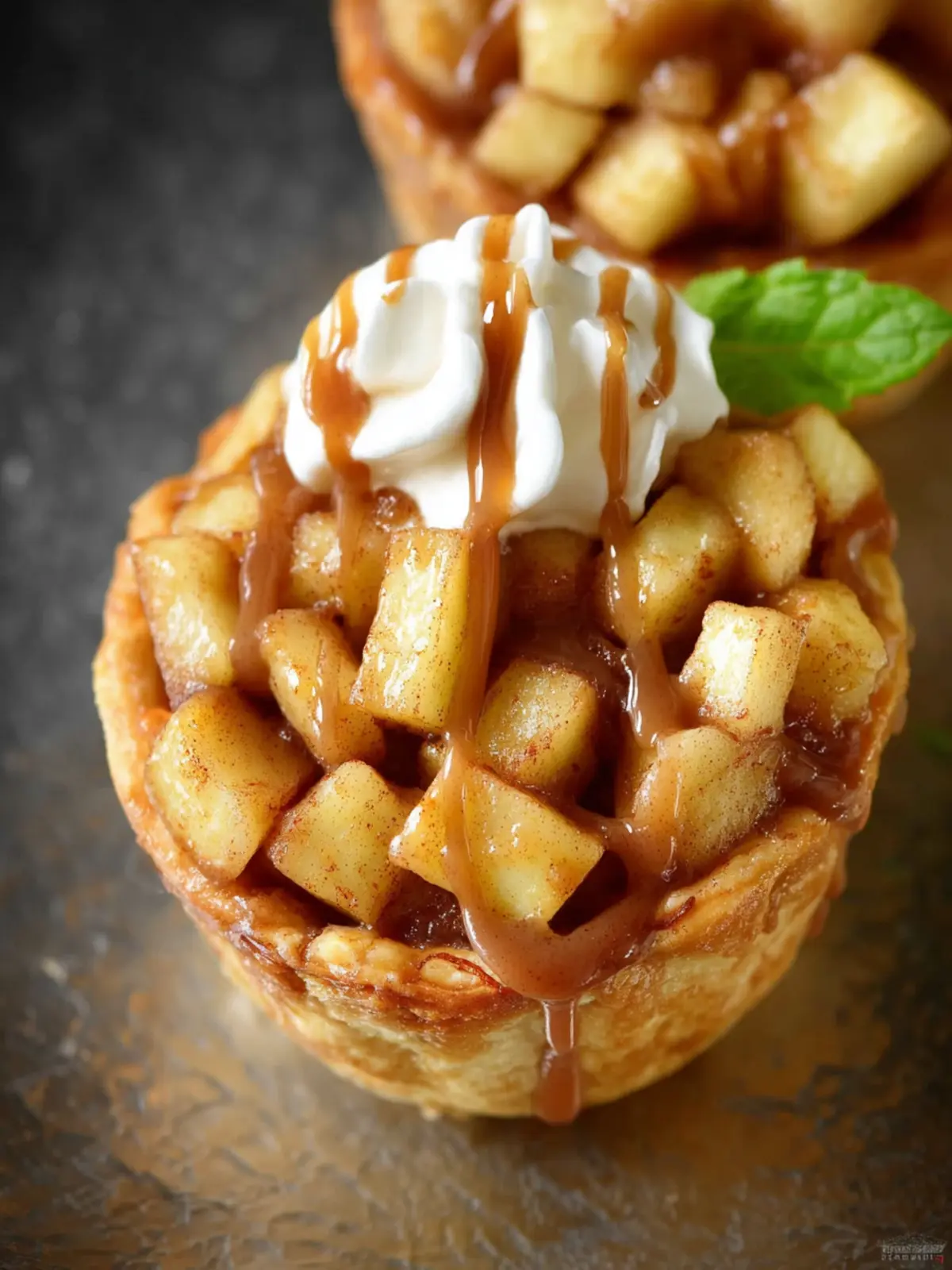 Mini Apple Pies: Irresistibly Sweet Bites of Happiness 6 Mini Apple Pies Second Image rgqnmy