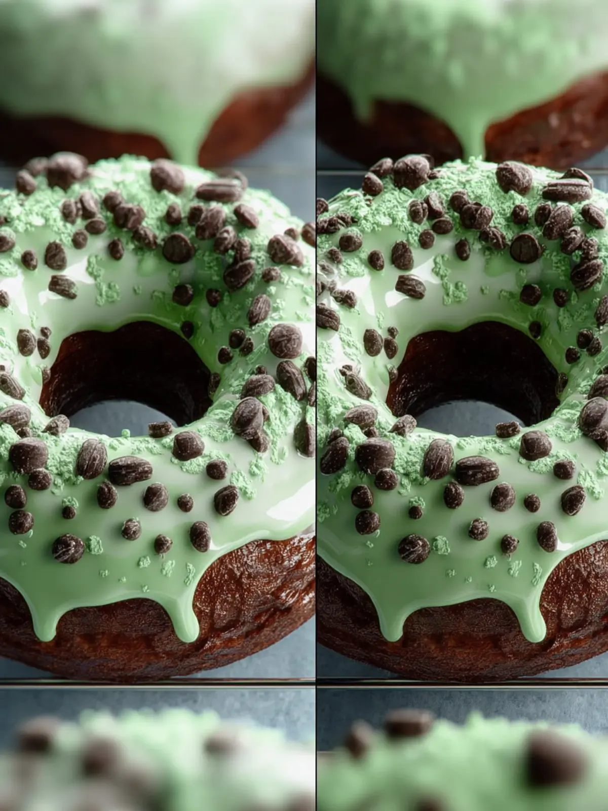 Mint Chip Donuts: Irresistibly Soft with a Fresh Twist! 8
