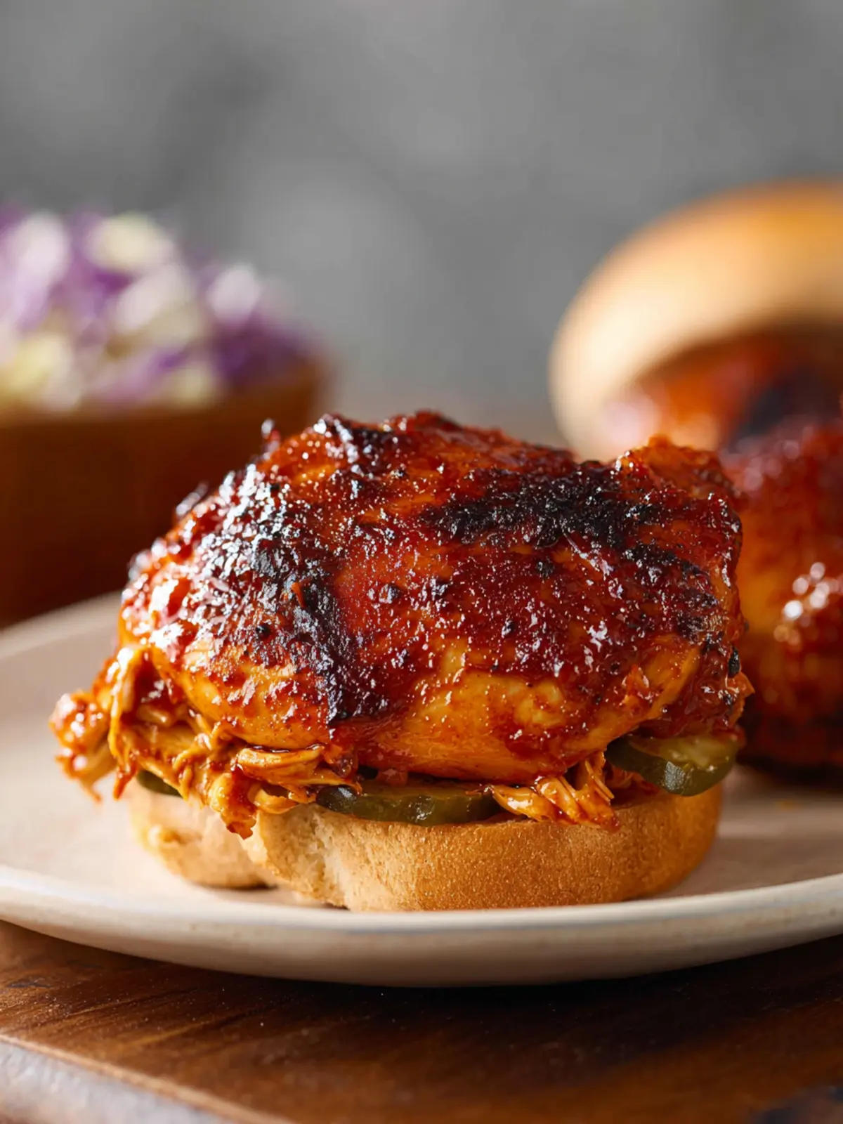 Slow Cooker BBQ Chicken First Image