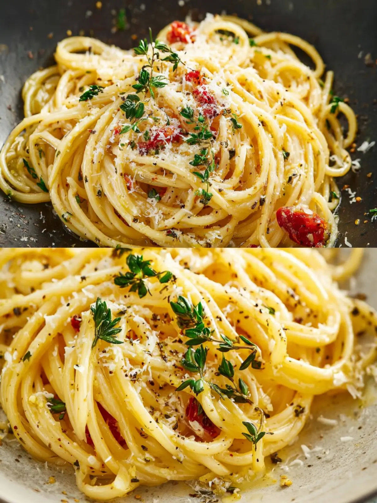 Spaghetti with Garlic Olive Oil: The Best Easy Dinner Recipe 5 Spaghetti with Garlic & Olive Oil – dinner recipes First Image