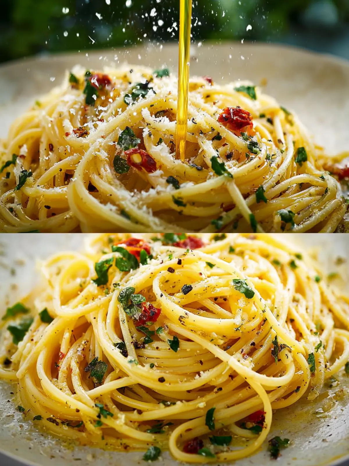 Spaghetti with Garlic Olive Oil: The Best Easy Dinner Recipe 8 Spaghetti with Garlic Olive Oil dinner recipes Fourth Image vv69bo