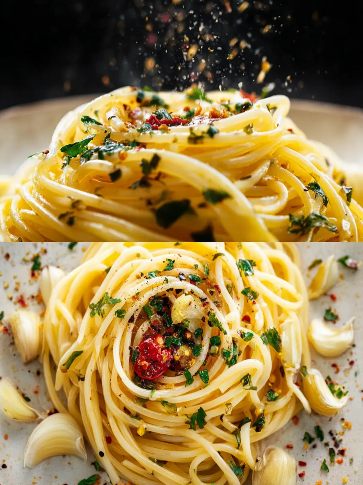 Spaghetti with Garlic Olive Oil: The Best Easy Dinner Recipe 6