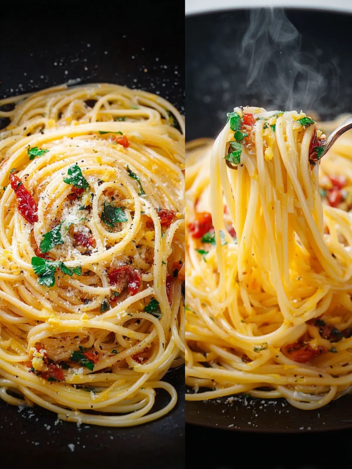 Spaghetti with Garlic Olive Oil: The Best Easy Dinner Recipe 7 Spaghetti with Garlic Olive Oil dinner recipes Third Image eosr96