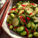 Spicy Cucumber Edamame Salad That Will Ignite Your Tastebuds 9 Spicy Cucumber Edamame Salad First Image