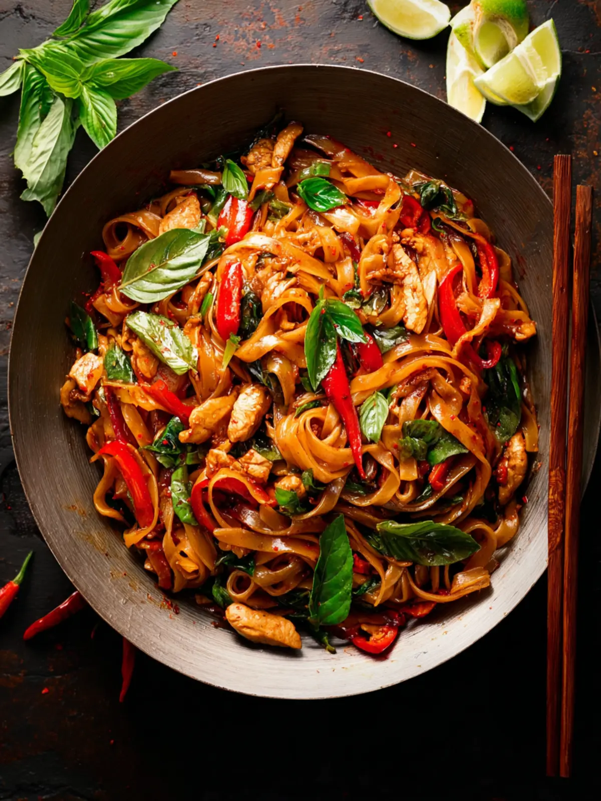 Thai Drunken Noodles Recipe Third Image egjlvi