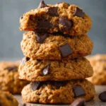 Vegan Oatmeal Chocolate Chip Cookies First Image