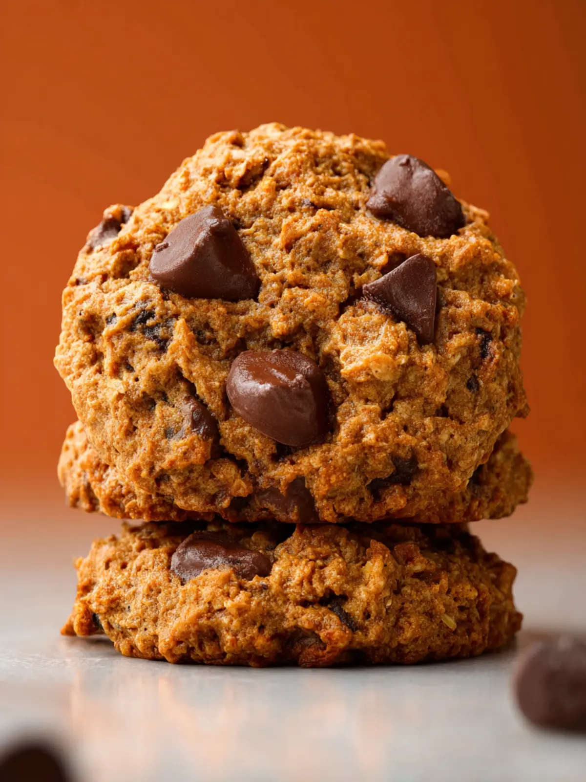 Vegan Oatmeal Chocolate Chip Cookies Third Image b6zcc4