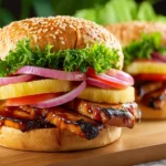 Teriyaki Chicken Sandwich First Image