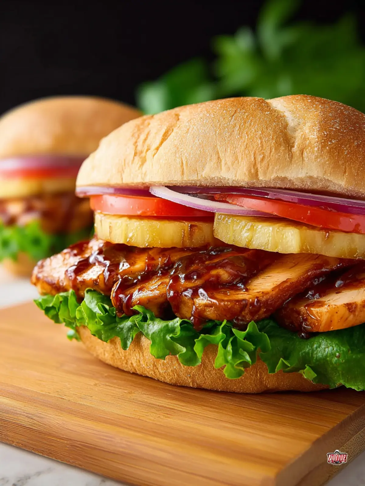 Teriyaki Chicken Sandwich Third Image cojmfy
